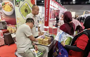 Malezya Helal Sergisinde Dongyang Food Hazır Erişte Bloğu